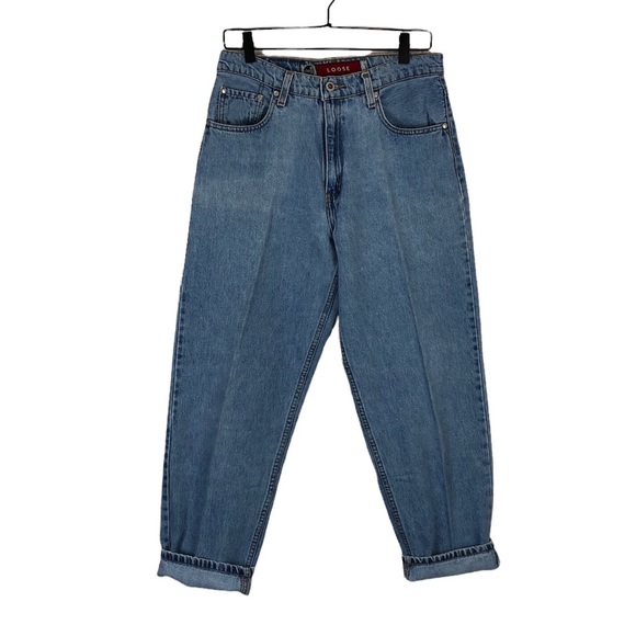 Levi’s Vintage Silvertab Y2K Light Rinse Jeans in size 11 Petite